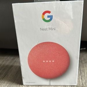Google nest mini 2nd generation coral